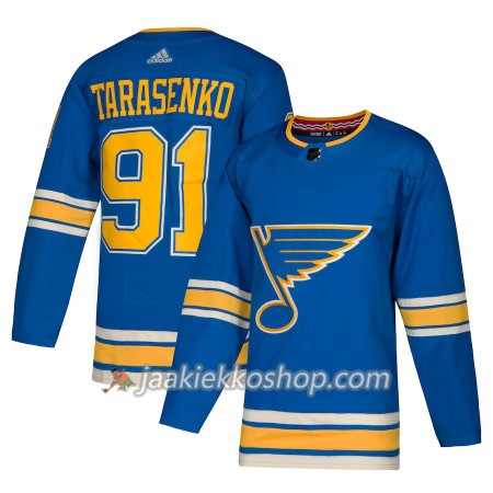 Miehille NHL St. Louis Blues Pelipaita Vladimir Tarasenko 91 Adidas Alternate 2018-19 Authentic